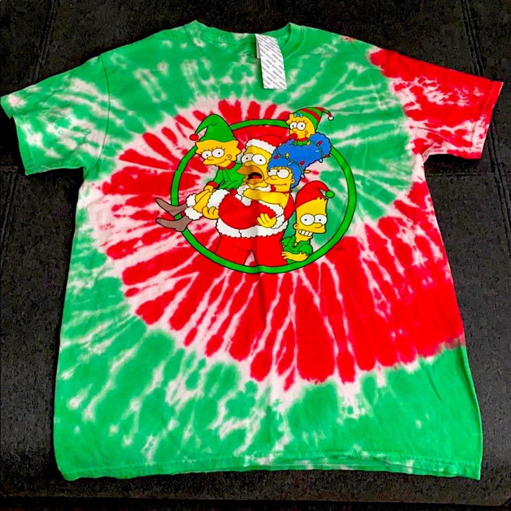 Simpson's Christmas graphic tee